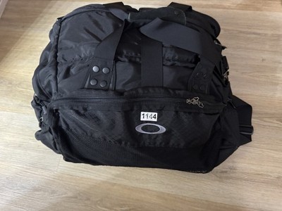 Vintage Oakley Duffle Bag Black Heavy Duty Cargo Style No Cross Body