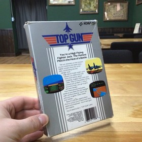 TOP GUN by KONAMI - NES Nintendo Game - Box Only