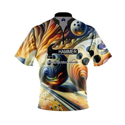 Personalized Name Hammer Wonderland Bowling Jersey Shirts All Size