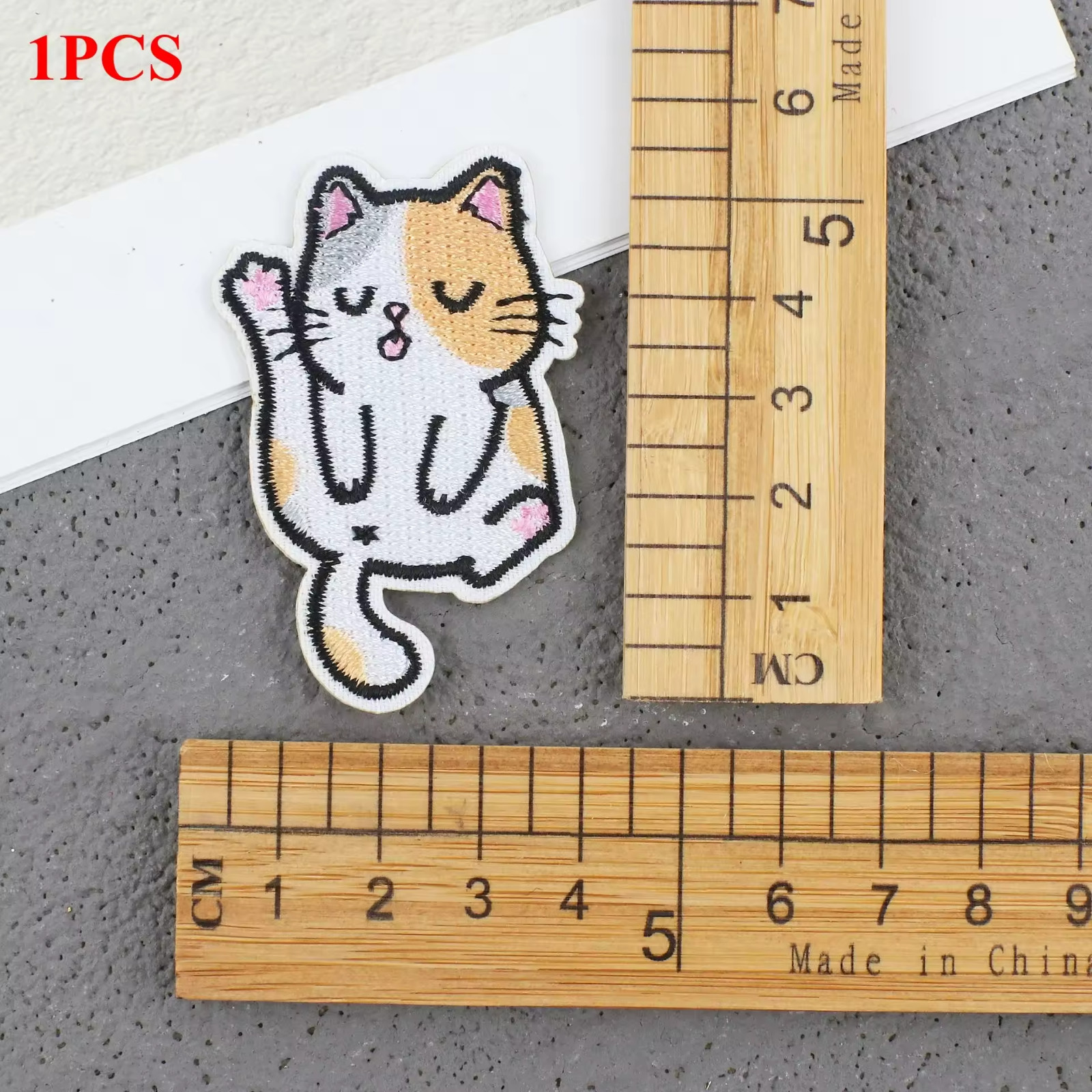Cute Cat Family Embroidery Patch Cartoon Kitten Cloth Sticker Online, PDF File