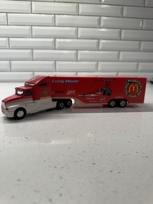 1994 Racing Champions McDonald's Larry Minor Team Transporter Racing Diecast