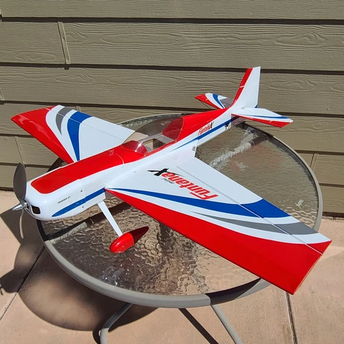 E-flite Funtana Mini X ARF R/C Airplane w/ Eflite Motor, JR Servos As Shown READ