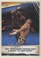 2019 Topps WWE Summerslam Blue 26/99 Cedric Alexander Buddy Murphy #69 00vd