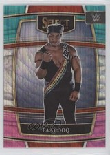 2022 Panini Select WWE Concourse Tri-Color Prizm Faarooq #77 HOF 0x1