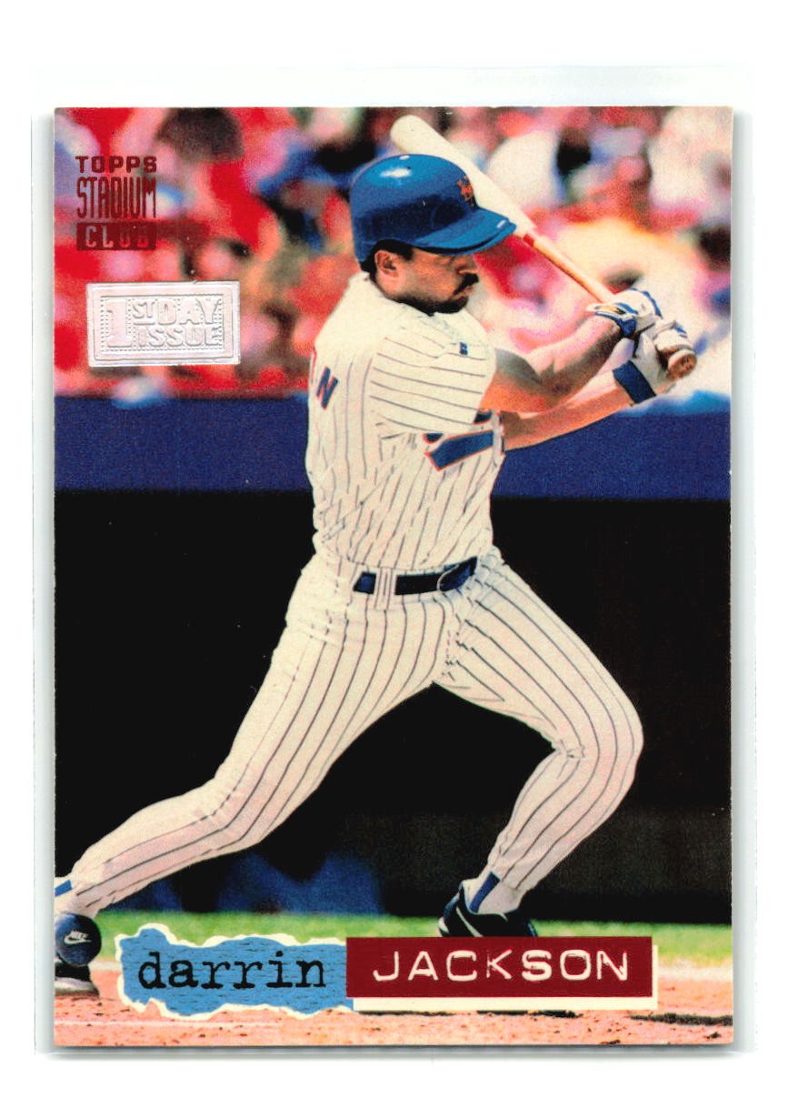 Darrin Jackson - 1994 Stadium Club #157 First Day Issue - New York Mets