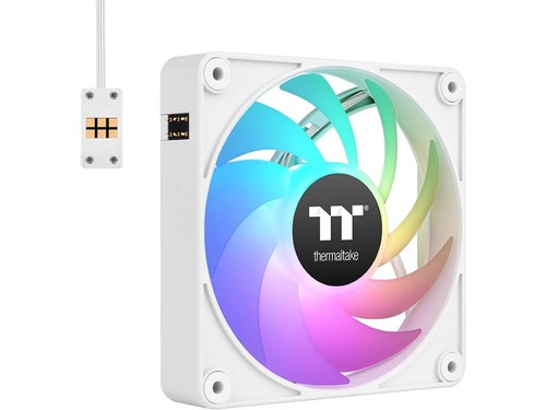 Thermaltake CT140 EX ARGB Sync PC Cooling Fan White (3-Fan Pack), Magnetic - Picture 4 of 5