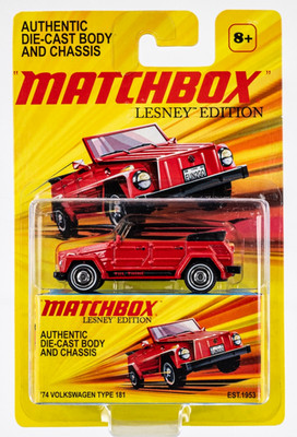 2011 Matchbox Lesney Edition '74 Volkswagen Type 181 