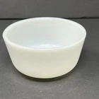 Vintage Anchor Hocking Fire King Milk Glass Custard Cup 434 Ramekin White 6 oz