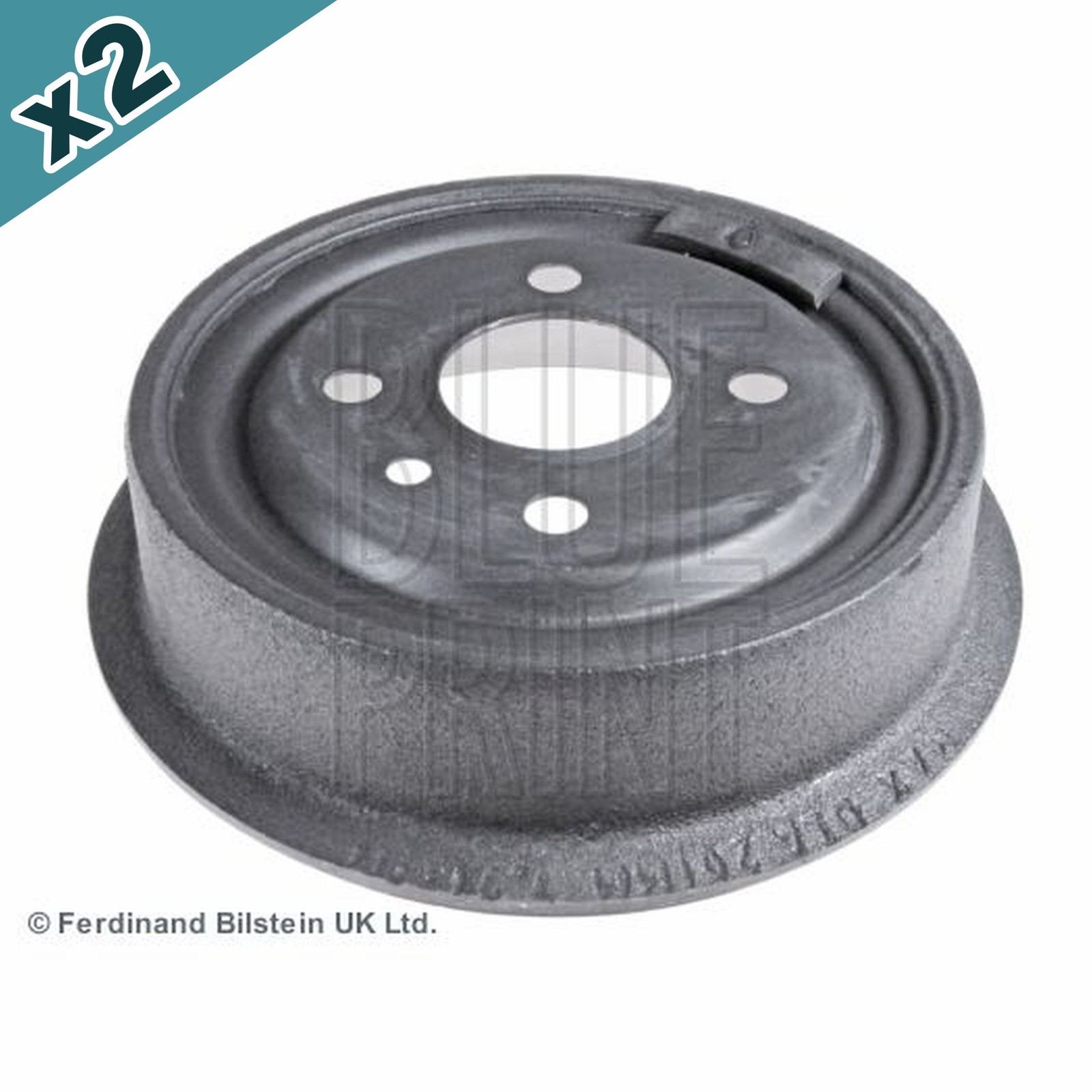 Blueprint ADG04701 Brake Drum Rear Fits Daewoo Espero Lanos Nexia Nubira