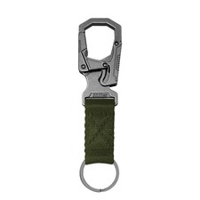 Carabiner Clip Double-Lock Design,3â€Keyring Zinc Alloy Car Keychain Camping C