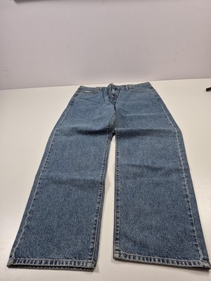 Calvin Klein Jeans Easy Fit Jeans Mens 40x32 Blue Low Waist Straight Leg NWT