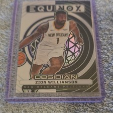 Panini Obsidian Equinox Zion Williamson #11 /125 Pelicans Basketball