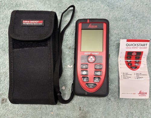 Leica 776110 Disto D210XT Laser Distance Meter Extra Tough