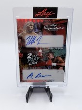 Sports Card Singles Mike Tyson Riddick Bowe 2026 Dual Leaf Autograph 1/1