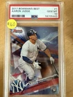 2017 Bowman's Best Aaron Judge #1 (RC) Gem Mint PSA 10