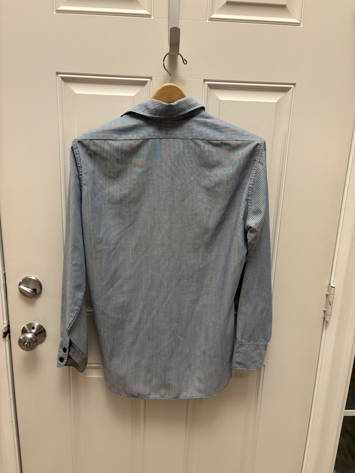 Levi Striped Button Up Polo - image 3