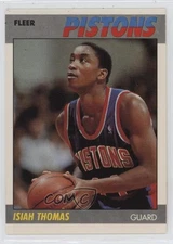1987-88 Fleer Isiah Thomas #106 HOF