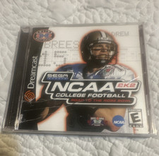 SEGA NCAA College Football 2K2: Road to the Rose Bowl Dreamcast, NTSC, Manual