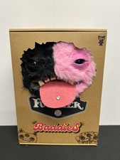FUGGLER Baddies Series Cute Cool Monster Plush Toy New - Black Pink Moster