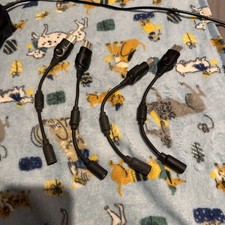 Official Microsoft Xbox Original Breakaway Cable Green Genuine for Controller x4