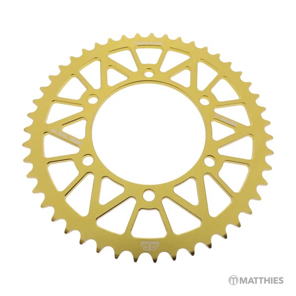 Kettenrad Teilung 520 ZäHne 47 Alu Gold Kettenrad Hinten JTA486.47GLD-image