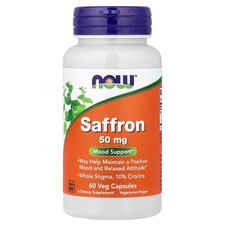 Saffron, 50 mg, 60 Veg Capsules