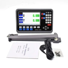TOAUTO Digital Readout 2 Axis 3 Axis DRO Display Linear Scale 100~1000mm Prec...