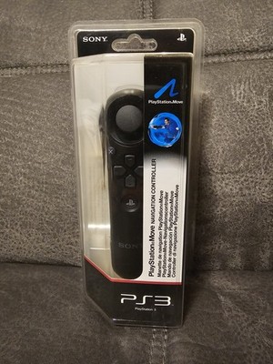 Playstation Move Navigation Gamecontroller Controller Schwarz Neu & OVP Sealed
