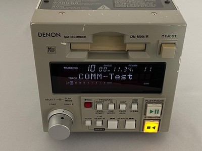 Denon MiniDisc MD Player/Recorder - DN-M991R | eBay Denon MiniDisc MD Player/Recorder - DN-M991R | eBay