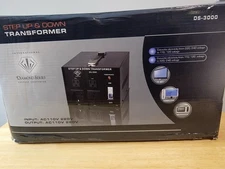 Diamond Series 3000 Watts Step Up/Step Down Voltage Converter & Transformer. NEW