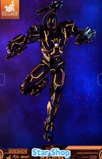 Hot Toys 1/6 Mms553-D35 Iron Man 2 Neon Tech War Machine Action Figure In Stock