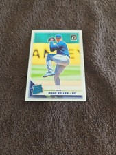 2019 Donruss Optic Rated Rookie Brad Keller Kansas City Royals Baseball Card #60. rookie card picture