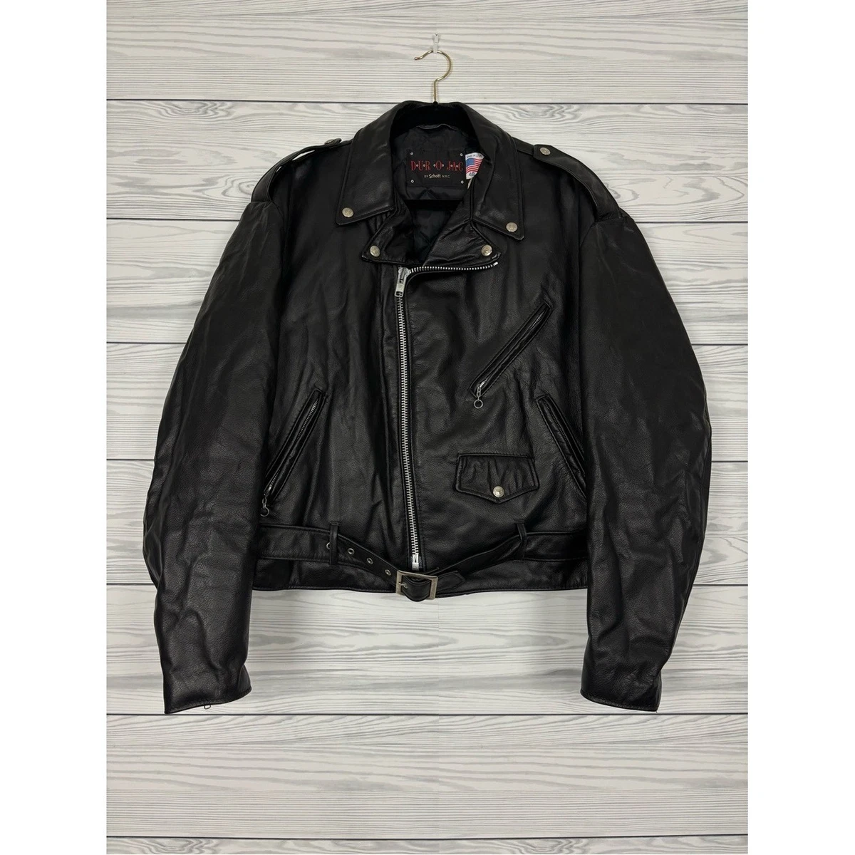 Vintage Schott Motorcycle Jacket In Vintage Outerwear Coats