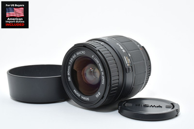   [MINT] Sigma Zoom 28-80mm f3.5-5.6 D Macro Aspherical Lens From JAPAN
