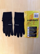 Head Men's Running Gloves Small Touchscreen Sensatec High Grip Silicone Palm New