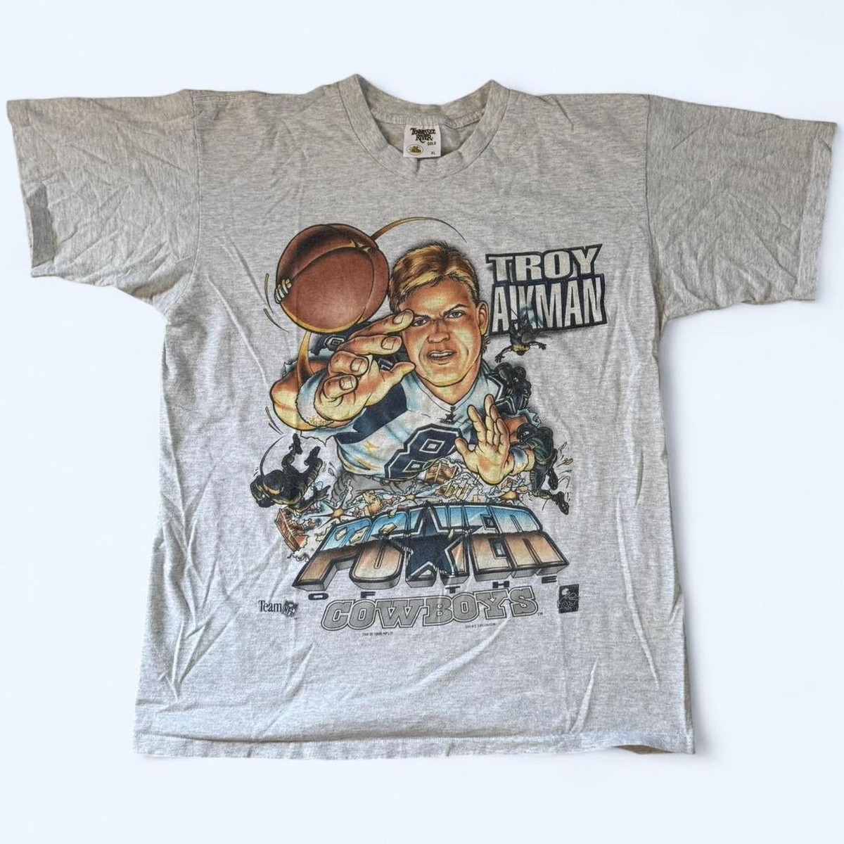 Dallas Cowboys スウェット M 1993 Troy Aikman Troy Aikman Dallas Cowboys NFL Football 90s Classic Style T shirt