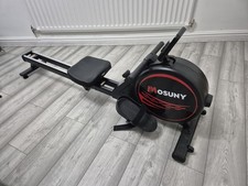 Rowing Machine, MOSUNY Magnetic Rowing Machines for Home Gym with 16 Levels