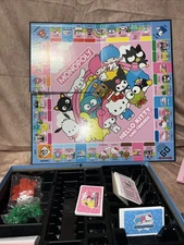USAopoly MONOPOLY Hello Kitty and Friends Board Game Red And Green House/hotel