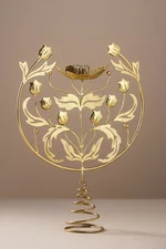 The Met x Anthropologie Gilded Age Poppies Christmas Tree Topper NIB