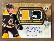 2010-11 SP Game Used SIGnificant Numbers Autographs #SNTS Tyler Seguin 13/19