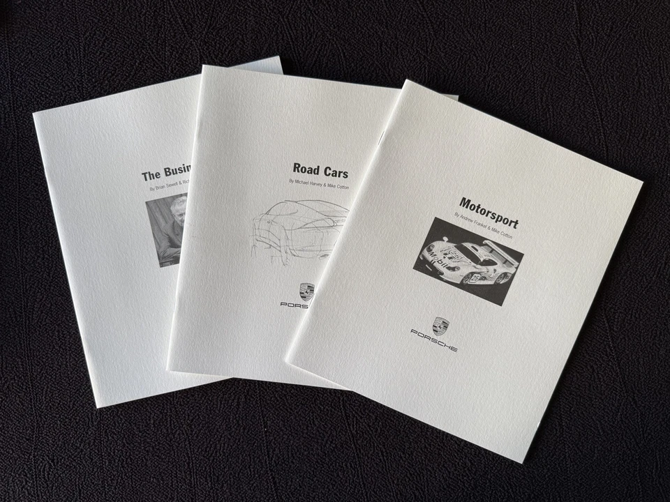 Porsche 1998 50 años autos deportivos kit de prensa multimedia foto CD folleto deportes de motor Foto 4 de 4
