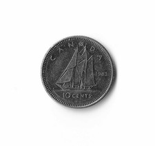 1983 Canada - 10 Cents - 282 - Nickel - 2g