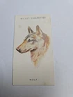 Cigarette card  wills -wild animals heads  - No 48 - free postage - lot  1091