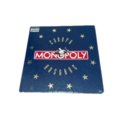 Monopoly Europa-Ausgabe (1992) – Parker / Hasbro – VOLLSTÄNDIG  - Bild 1 von 4
