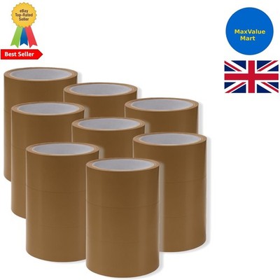 48 mm x 66 m strapazierfähiges braunes Klebeband - 24 Rollen für Verpackung & Versand
