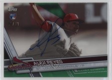 2017 Topps Clearly Authentic Auto Green 45/99 Alex Reyes #CAAU-ARE Auto 10k8
