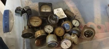 car/truck vintage gauge lot for parts #1