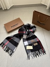 Écharpe Burberry cachemire Noir