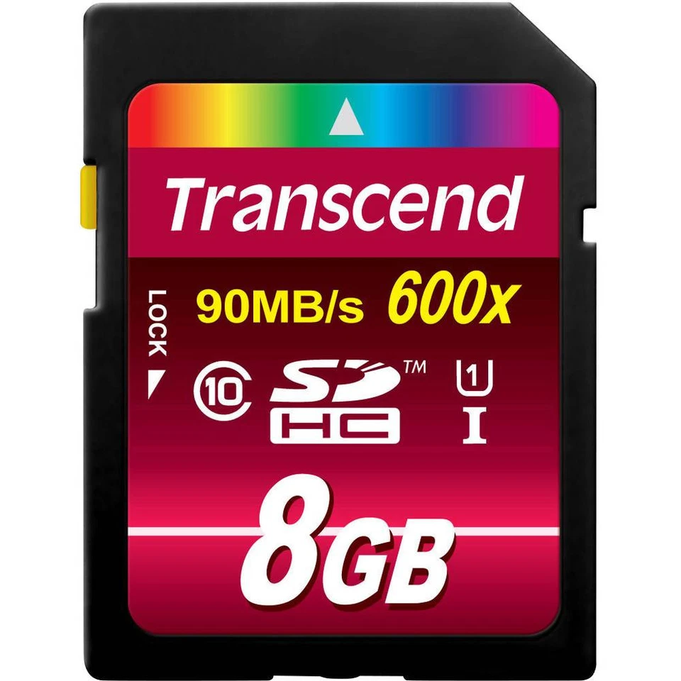 Transcend Ultimate SDHC-Karte Industrial 8 GB Class 10, UHS-I