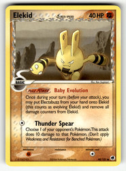 Elekid (Delta Species) 48/101 EX Dragon Frontiers Common